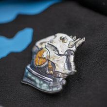 Load image into Gallery viewer, The Armory Series 4 Collectible Helmet Pin with Emblem